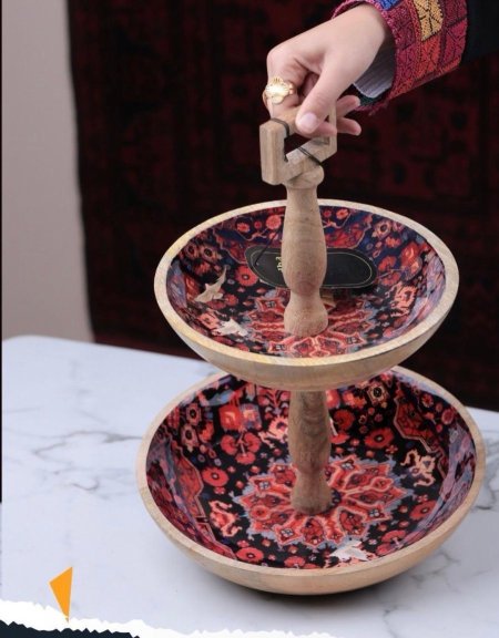 ستاند تقديم وضيافة طبقتين افغاني