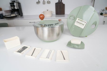 نشافة وقطاعة خضار متعددة الاستخدامات - 9 قطع - culinera