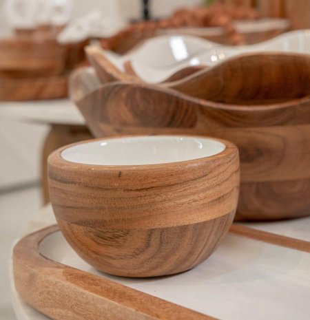 زبدية خشب مميزة